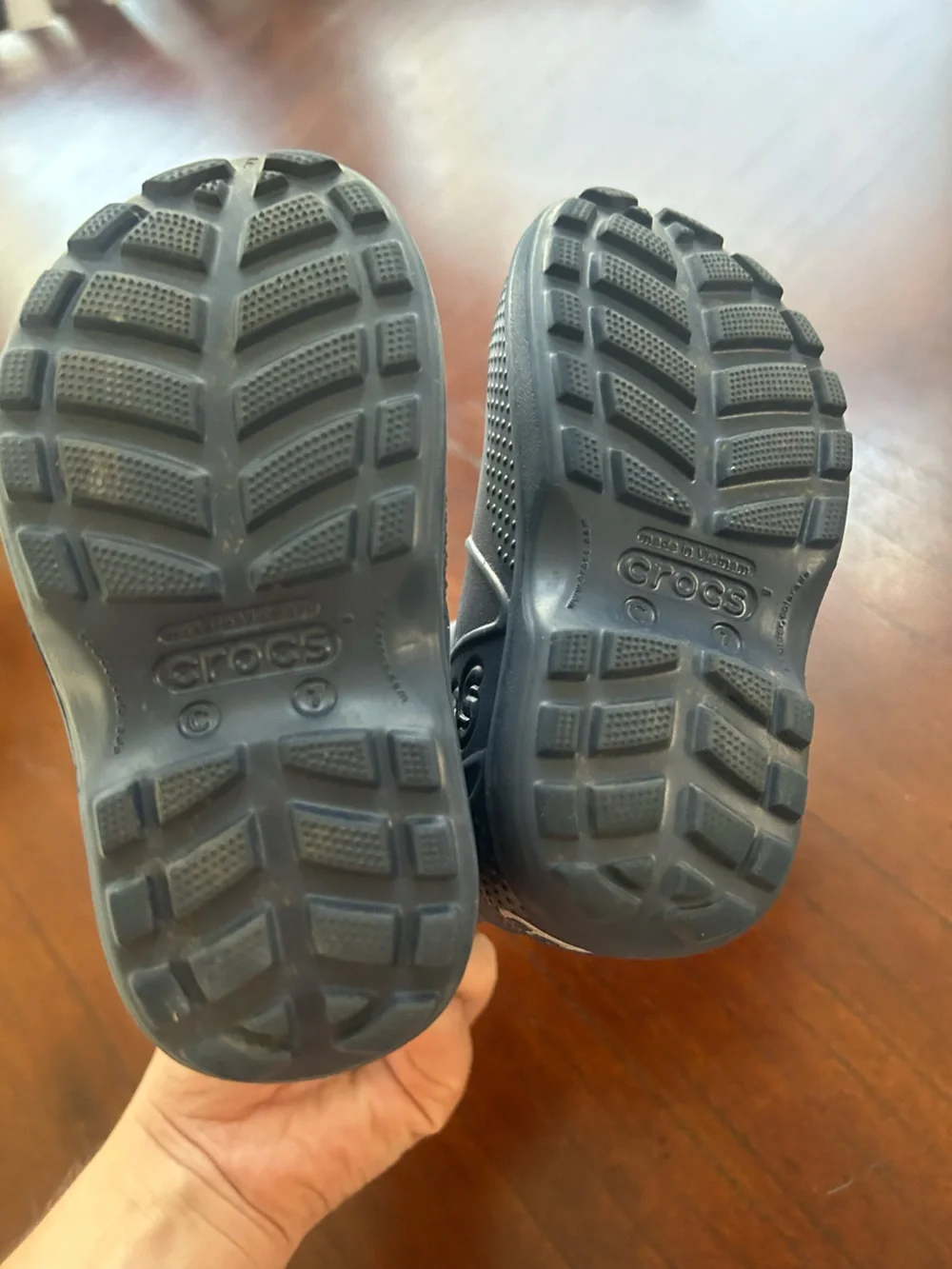 CROCS Kids Black Rain & Snow Pull-On Boots size C7